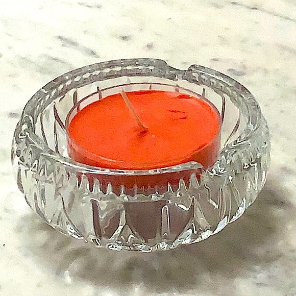 CRYSTAL HOLDER MAXI TEA LIGHT OR MINI CANDLE NEW DELISOGA - Picture 5 of 6